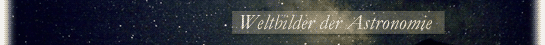 Banner: Weltbilder